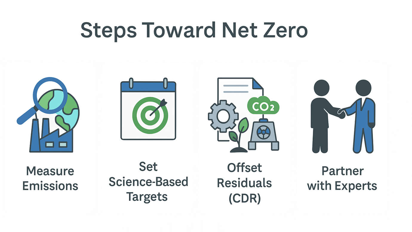 How Businesses Can Start Their Net Zero Journey