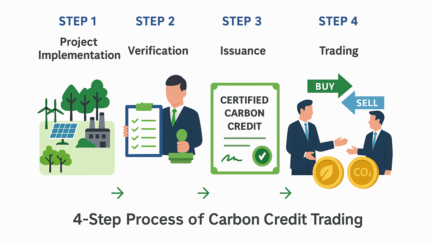 Trading and Monetizing Carbon Credits