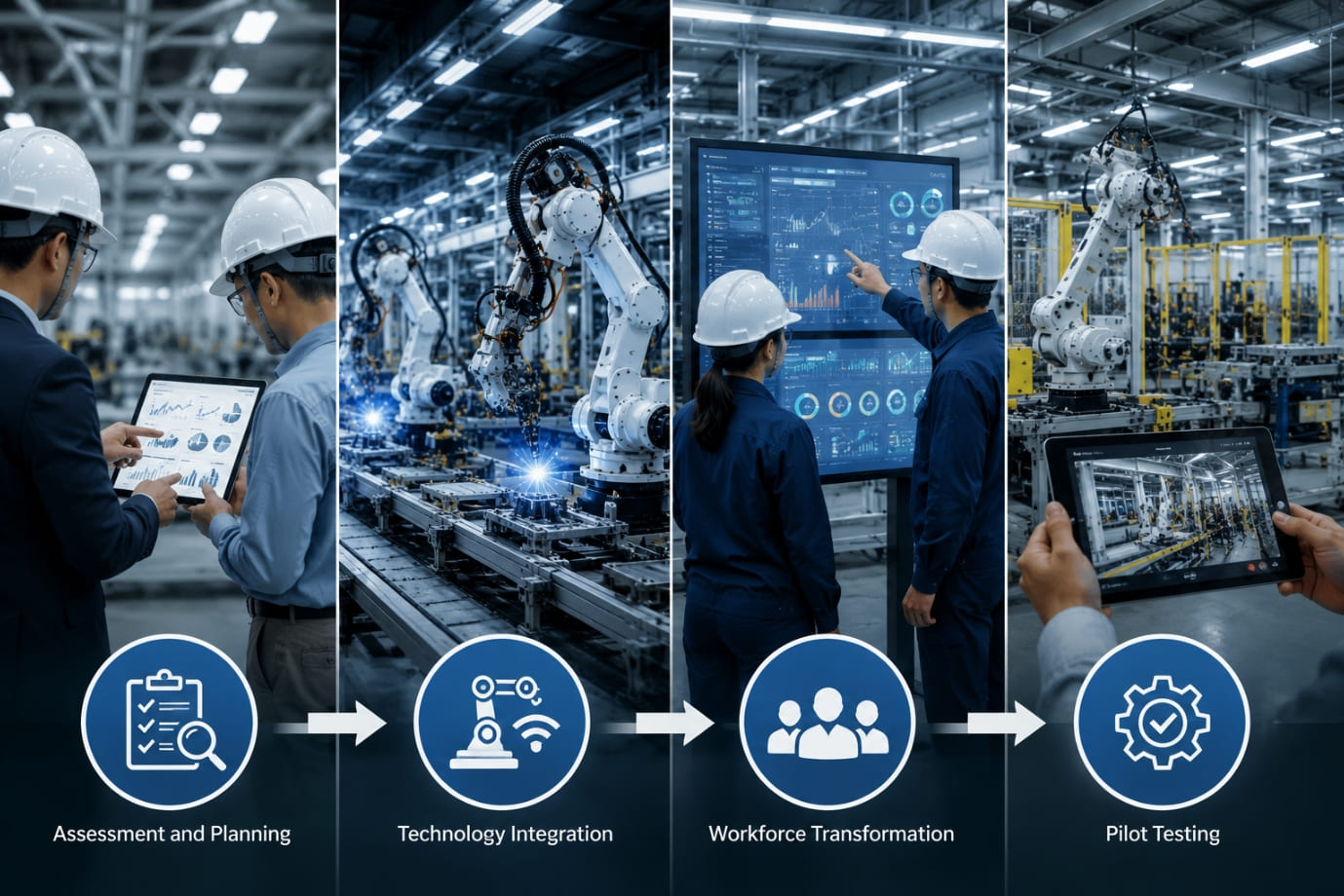 Implementation Steps for Converting to a Smart Factory Implementation Steps for Converting to a Smart Factory