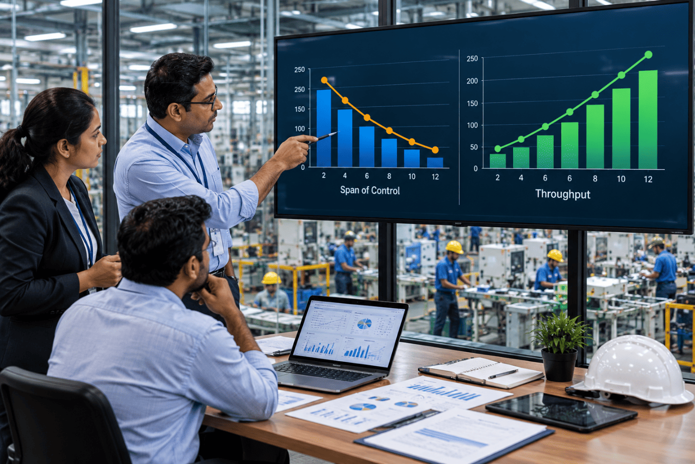Analysis Span of Control vs Throughput Analysis Span of Control vs Throughput