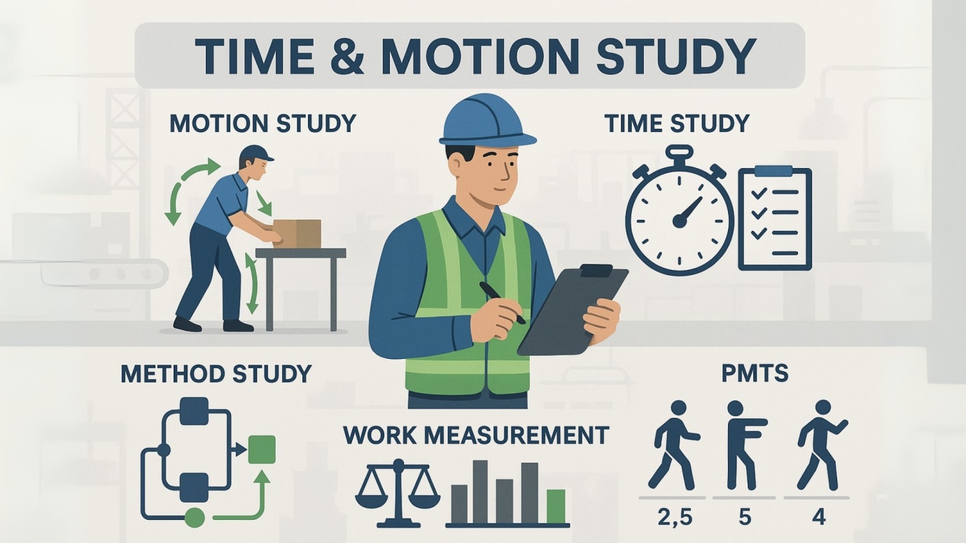 Time & Motion Study in Industrial Engineering