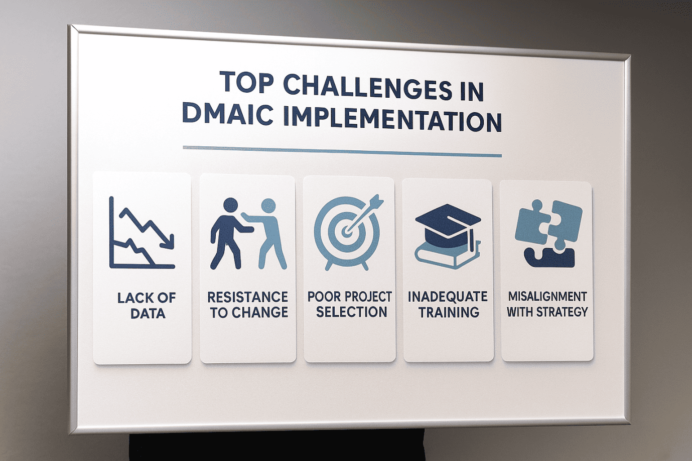Common Challenges in Implementing DMAIC Common Challenges in Implementing DMAIC