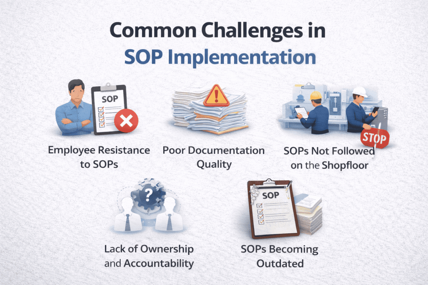 Common Challenges in SOP Implementation (And How to Overcome Them)