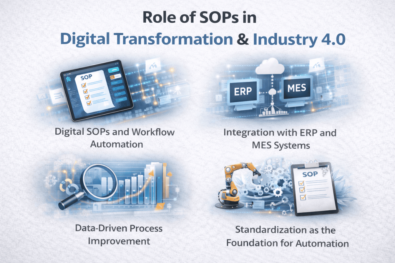 Role of SOPs in Digital Transformation & Industry 4.0