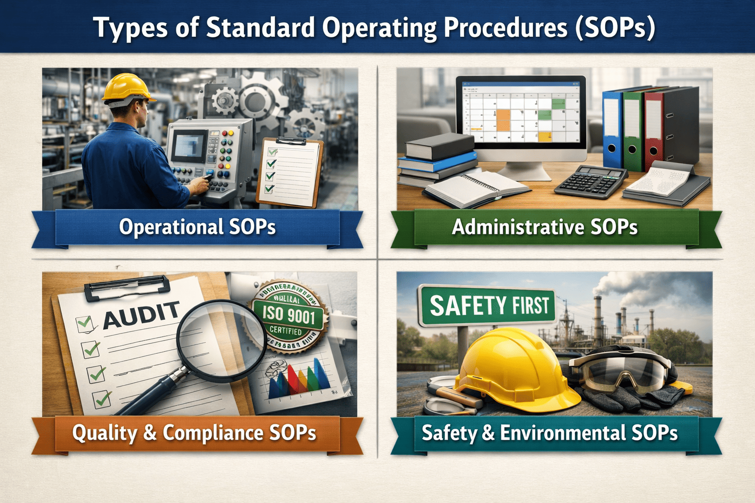 Types of Standard Operating Procedures