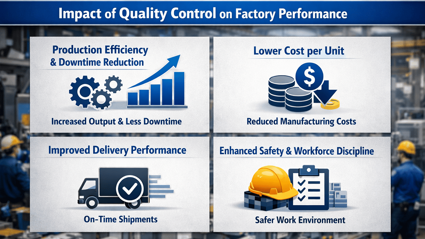 How Quality Control Impacts Factory Performance How Quality Control Impacts Factory Performance