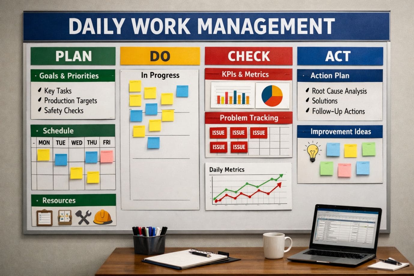 Daily Work Management