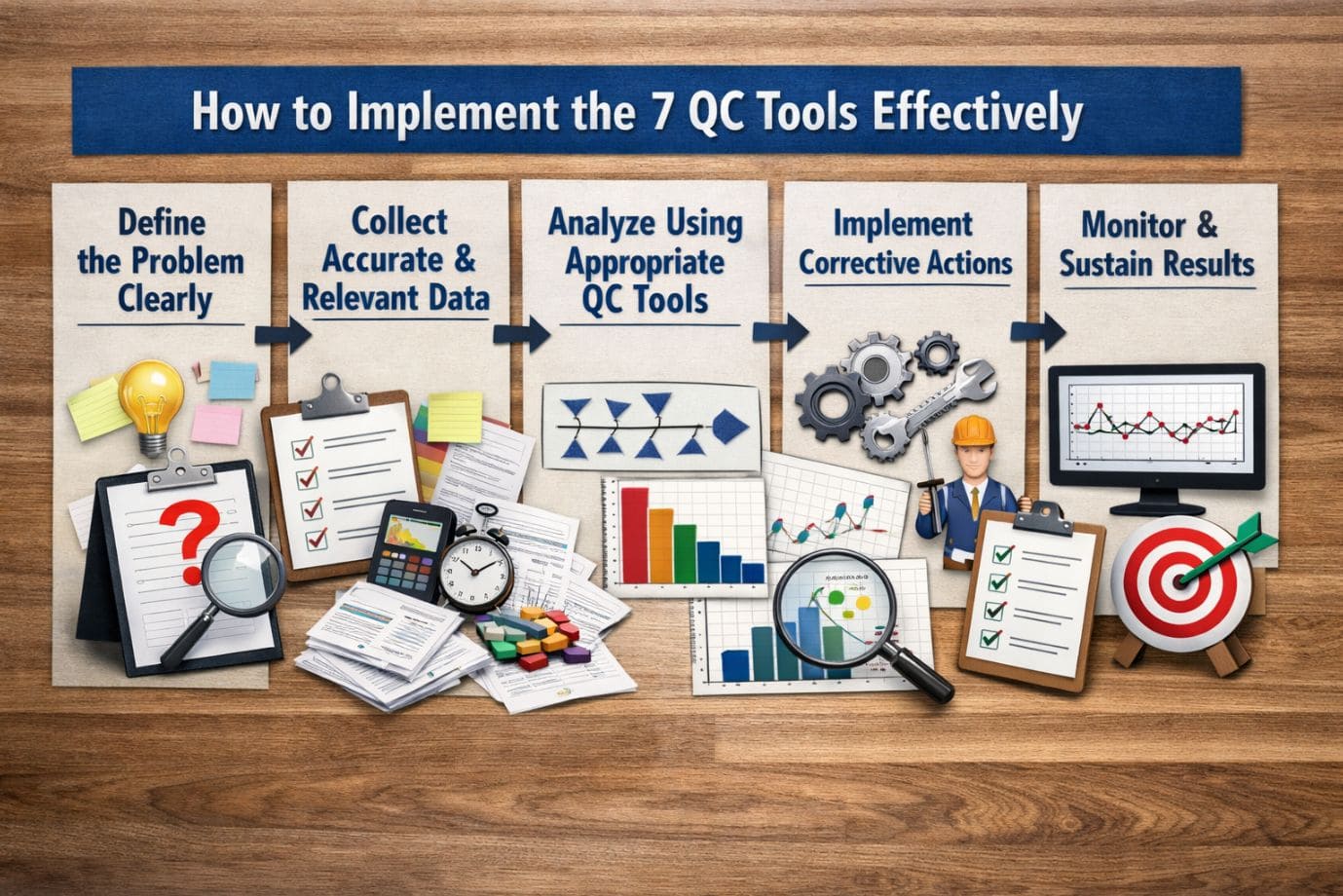 How to Implement the 7 QC Tools Effectively How to Implement the 7 QC Tools Effectively