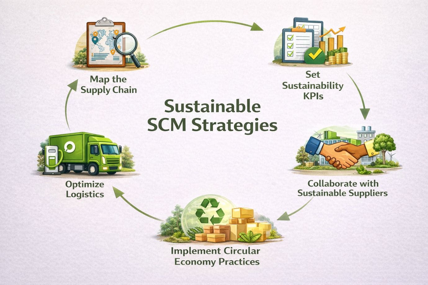 Key Strategies to Implement Sustainable Supply Chain Management