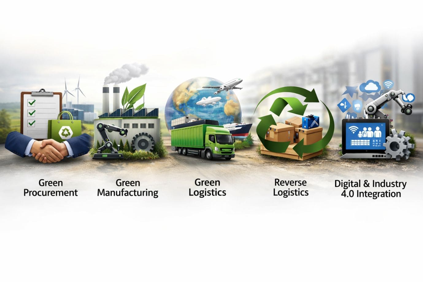 The 5 Core Components of Green Supply Chain Management