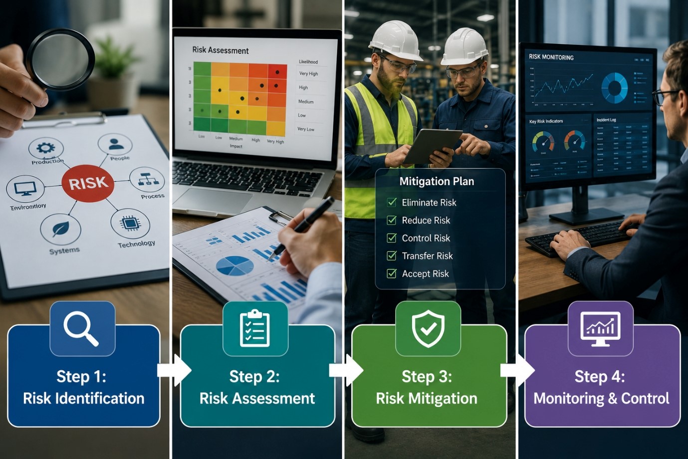 Risk Management Process (Step-by-Step) Risk Management Process (Step-by-Step)