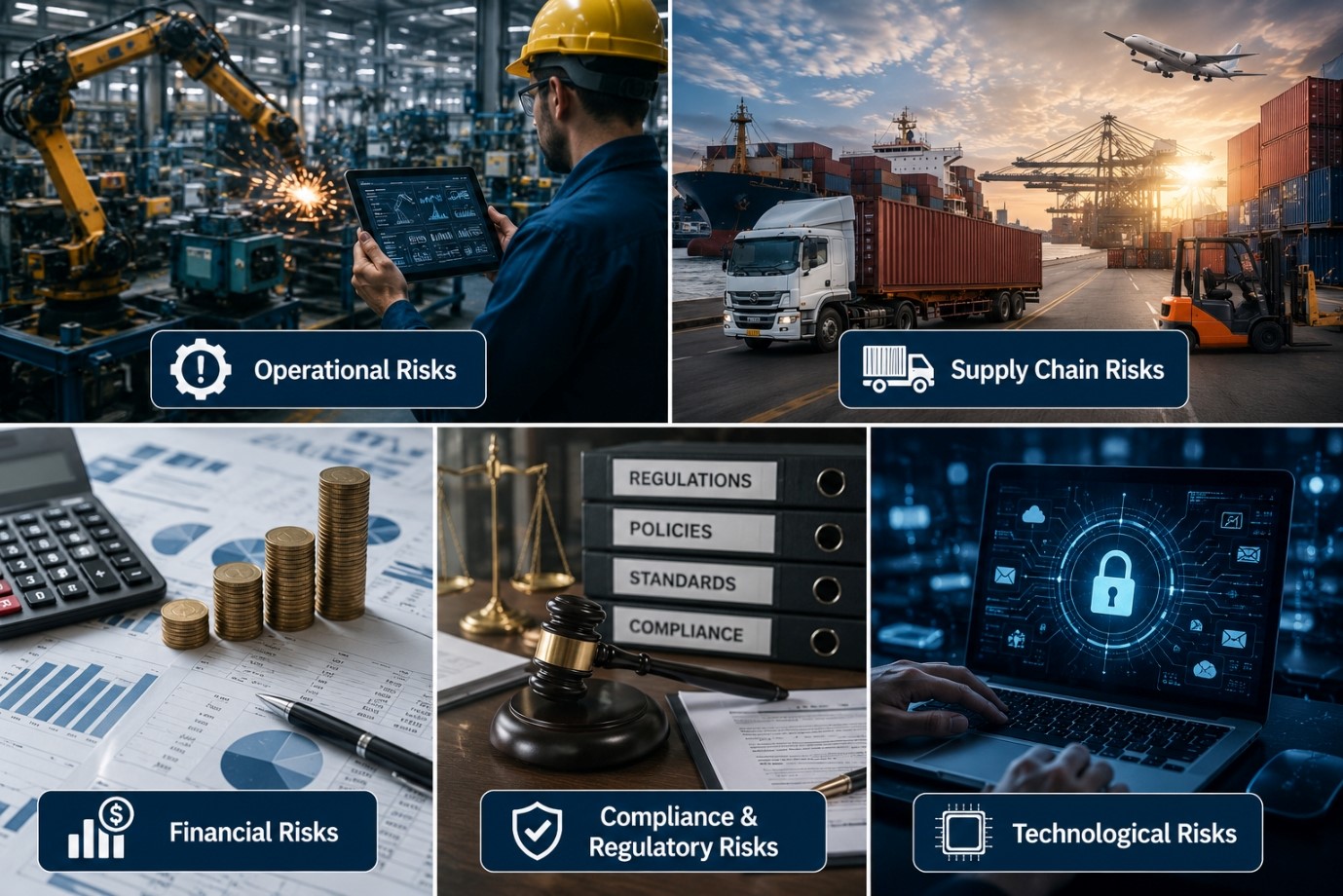 Types of Risks in Industrial Businesses Types of Risks in Industrial Businesses