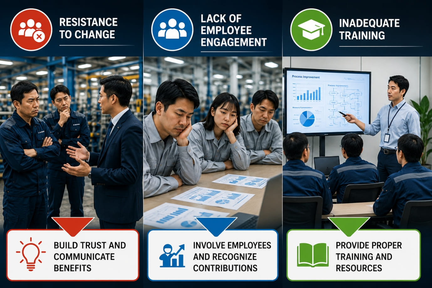 Common Challenges and Solutions in Kaizen Implementation