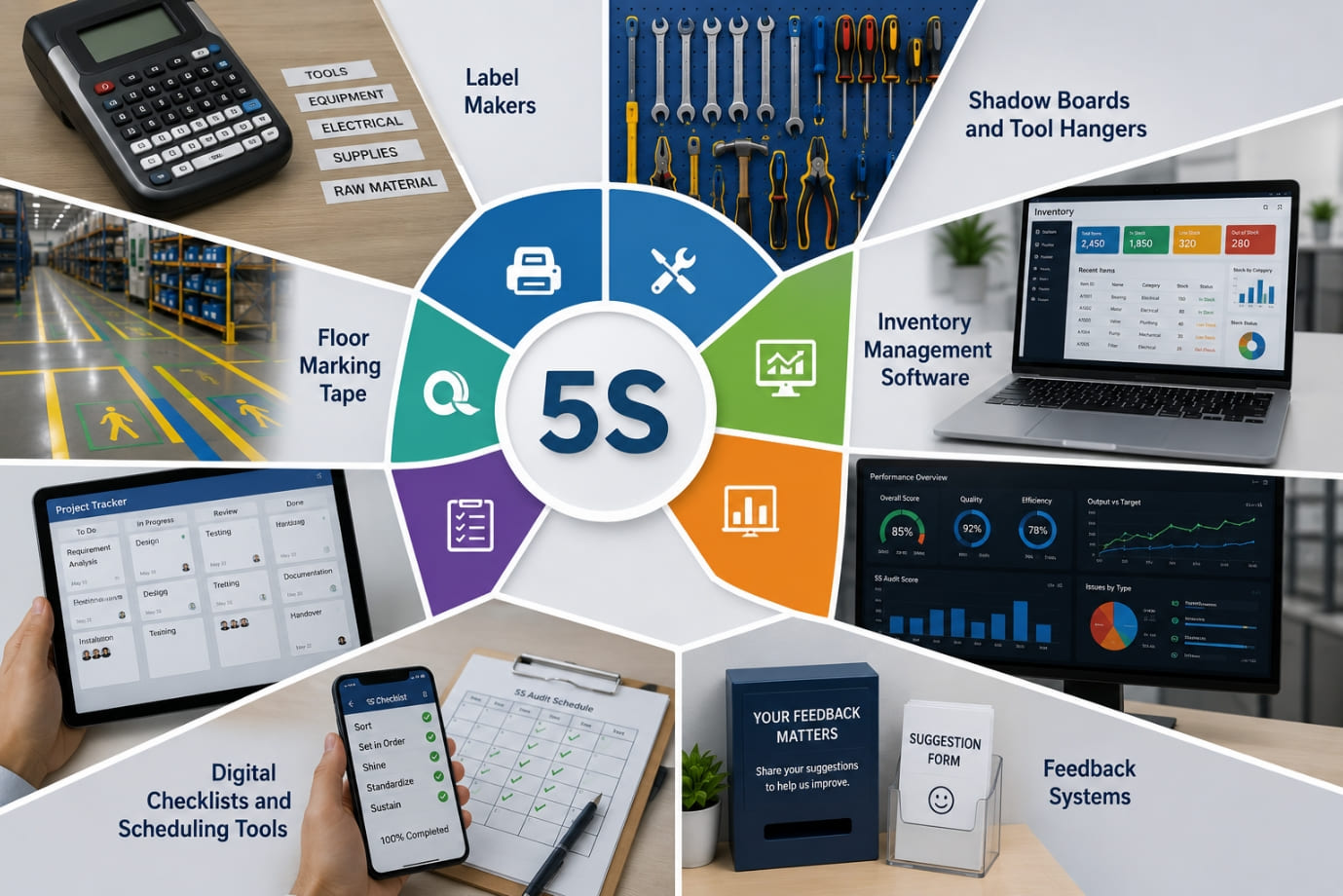 Tools and Resources for 5S Implementation Tools and Resources for 5S Implementation