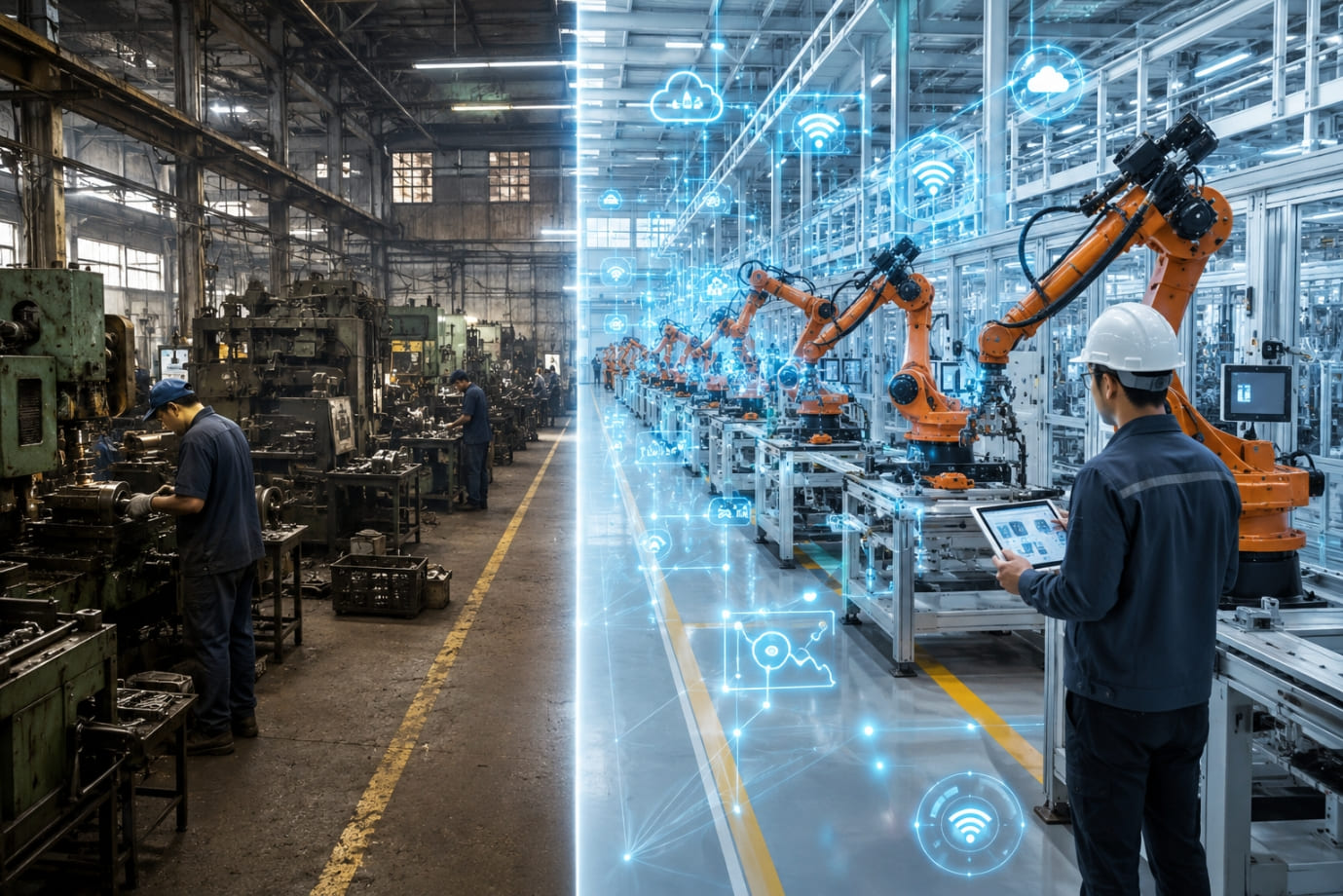 Transform Traditional Factories into Smart Factories Transform Traditional Factories into Smart Factories