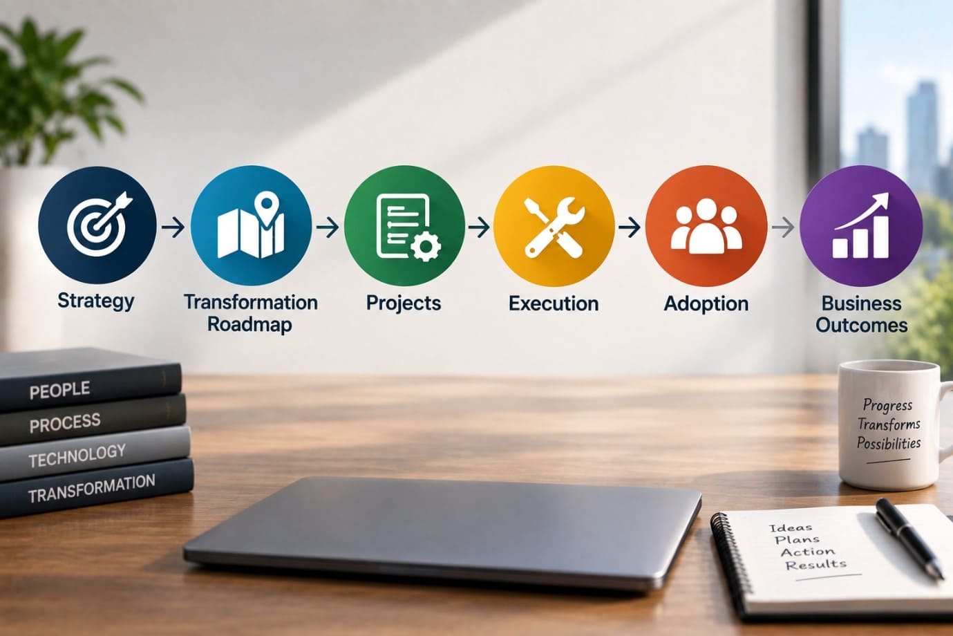 How Project Management Supports Business Transformation How Project Management Supports Business Transformation