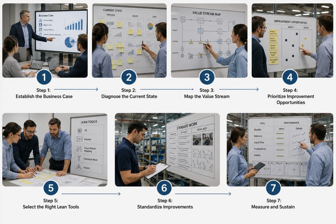 How to Implement Lean Manufacturing