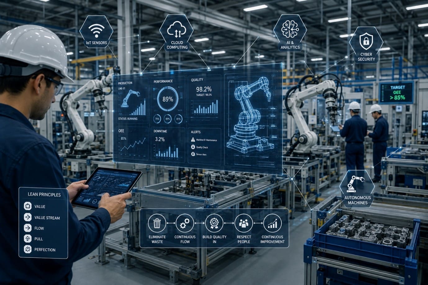 Lean Manufacturing and Industry 4.0