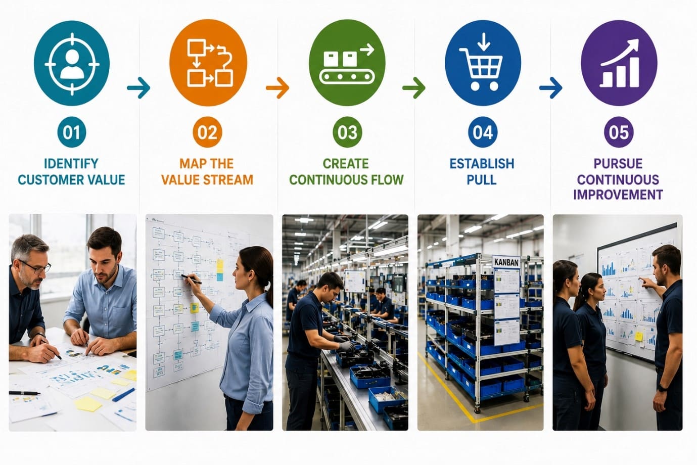 The Five Principles of Lean Manufacturing